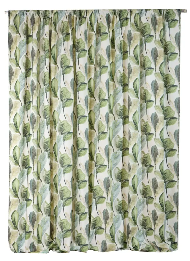 Κουρτίνα Με Τρέσα 280Χ270 Anna Riska Aquarella Green