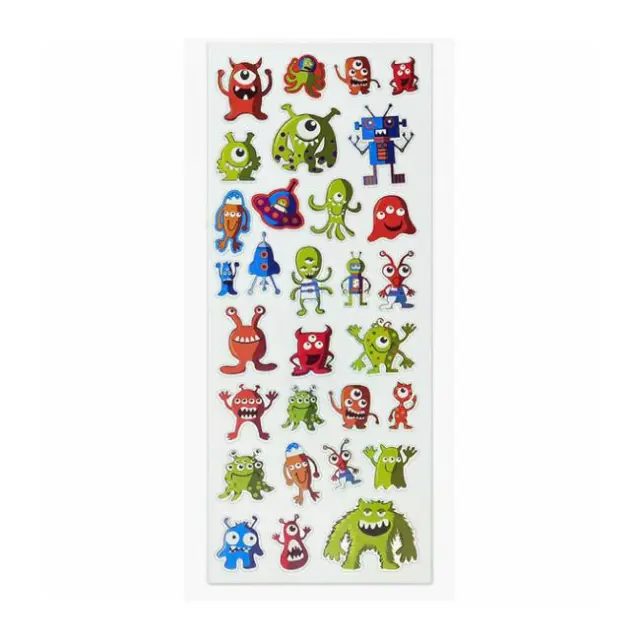 Fun Stickers Αυτοκόλλητα Alien Invasion 709