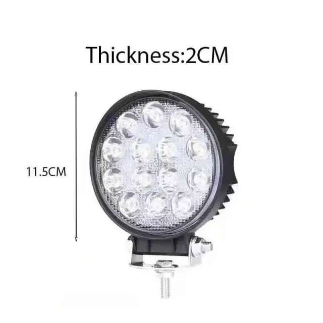 Προβολέας αυτοκινήτου στρογγυλό 42W - LED Car Super Power Irradiation Lamp 1014560 3