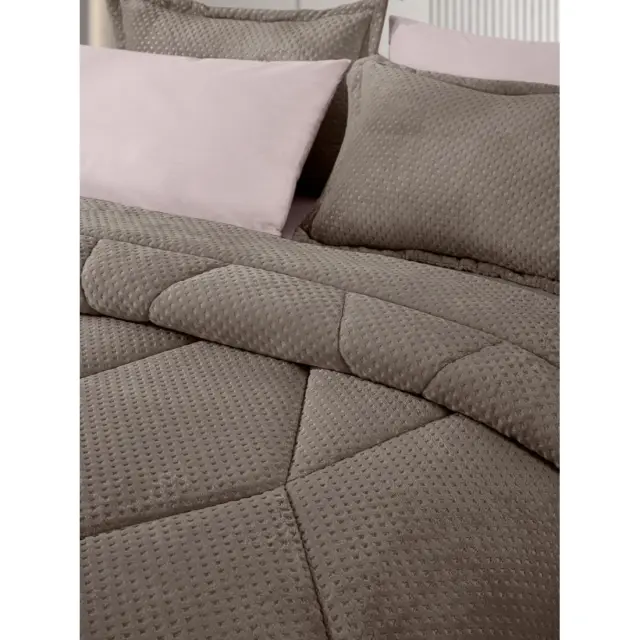 Κουβερτοπάπλωμα Ημίδιπλο Saint Clair Serena Vison 180x240 3