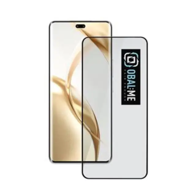 OBAL:ME 5D Glass Screen Protector for Honor 200 Pro Black