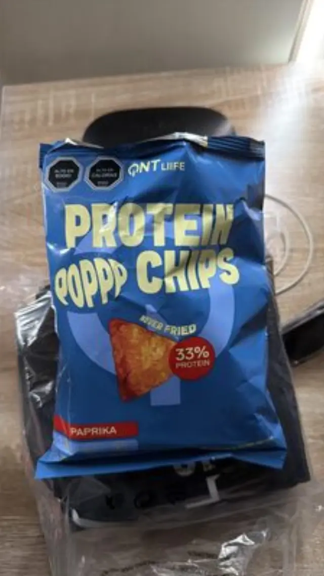 Protein Chips 2+1 Gift (3 x 50g) QNT Paprika