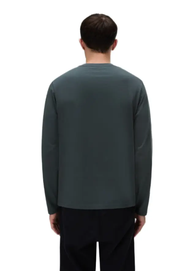 Napapijri - Ανδρική Μακρυμάνικη Μπλούζα Salis Jersey Long Sleeve NP0A4HN7-G1S Πράσινο 2
