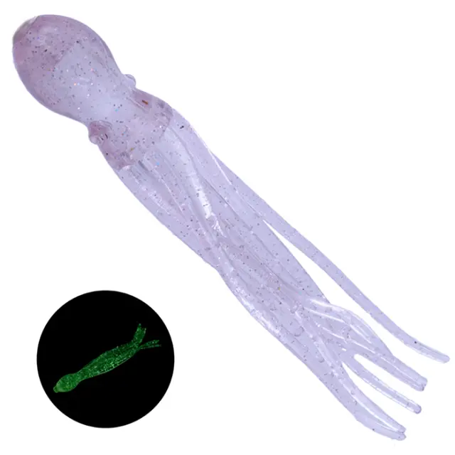 ΣΙΛΙΚΟΝΟΥΧΟ ΧΤΑΠΟΔΙ Nikko Octopus 1.5''(3.8cm) #487 - UV Red Glow Flake