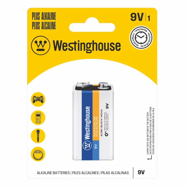 08895540-07396 | 6LR61-BP1N | Plus Alkaline - 9V - Blister 1ps