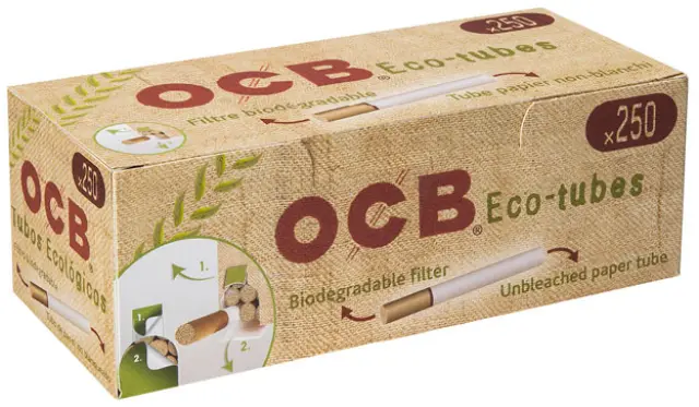 OCB Άδεια Τσιγάρα Organic Eco - 250τεμ.