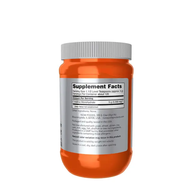 Now Foods Creatine Monohydrate Powder 2