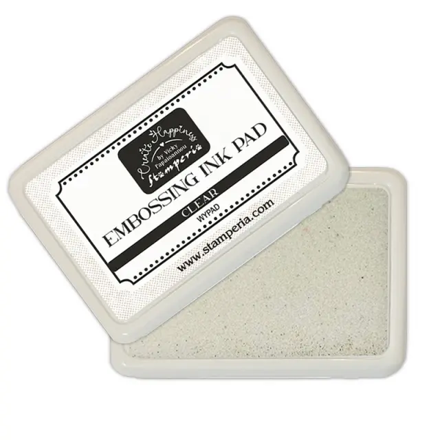 Μελάνι για Embossing Stamperia, Διάφανο