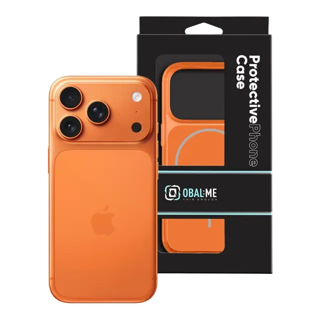 OBAL:ME MagNetix ColorSlate Cover for Apple iPhone 17 Pro Orange 2