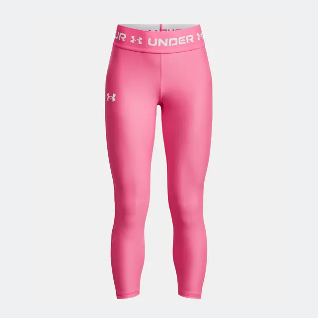 Under Armour Girl's Armour Ankle Crop Tight Ροζ 1373950-640 (Under Armour) - XLarge