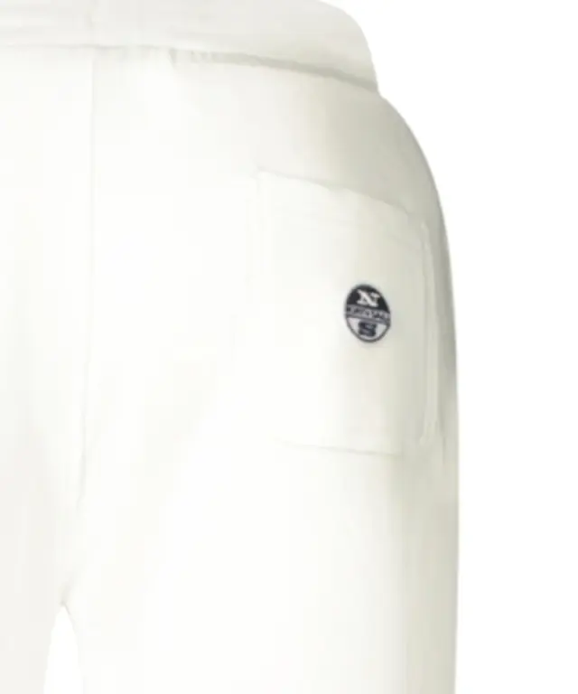 North Sails - Ανδρικό Παντελόνι Φόρμας Tracksuit Pants 970012-000-0105 Λευκό 3