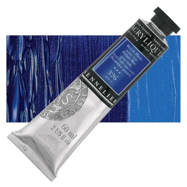 Ακρυλικό Sennelier Extra Fine - 326 Phthalo Blue (Green Shade) S2 - 60ml