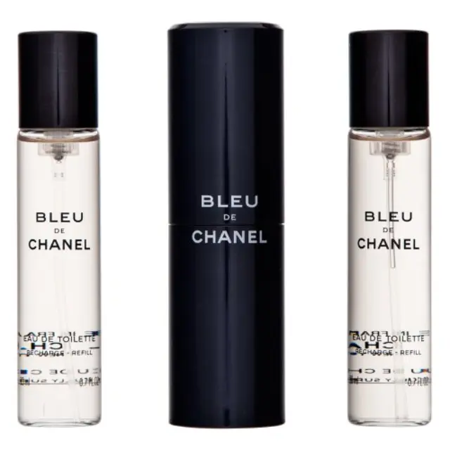 Chanel Bleu de Chanel - Twist and Spray Eau de Toilette for men 3 x 20 ml