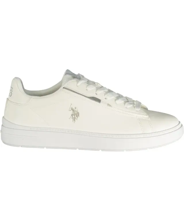 U.S. Polo Assn. - Ανδρικά Παπούτσια Sneakers ARIS001M6/YM1-WHI Λευκό - 45