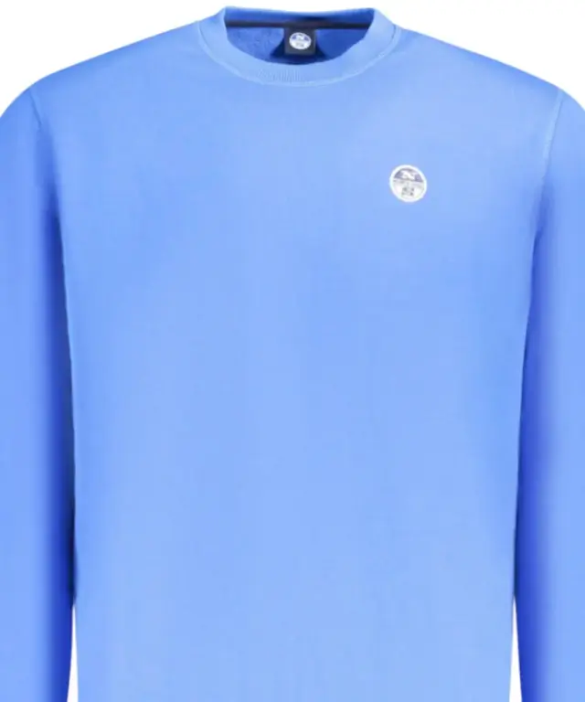North Sails- Ανδρικό Φούτερ Hoodie Regular Fit 993011-000-0760 Γαλάζιο - M 3