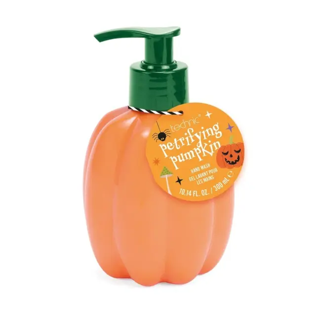 Technic Cosmetics Halloween Pumpkin Hand Wash – Υγρό Σαπούνι Χεριών με Άρωμα Κολοκύθα 300ml
