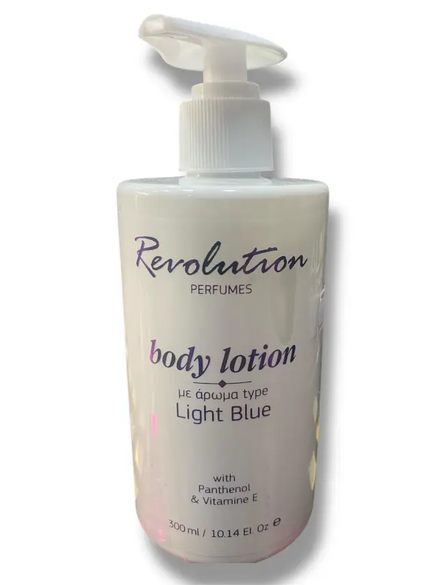 Revolution Body Lotion 300ml –με αρωμα type light blue