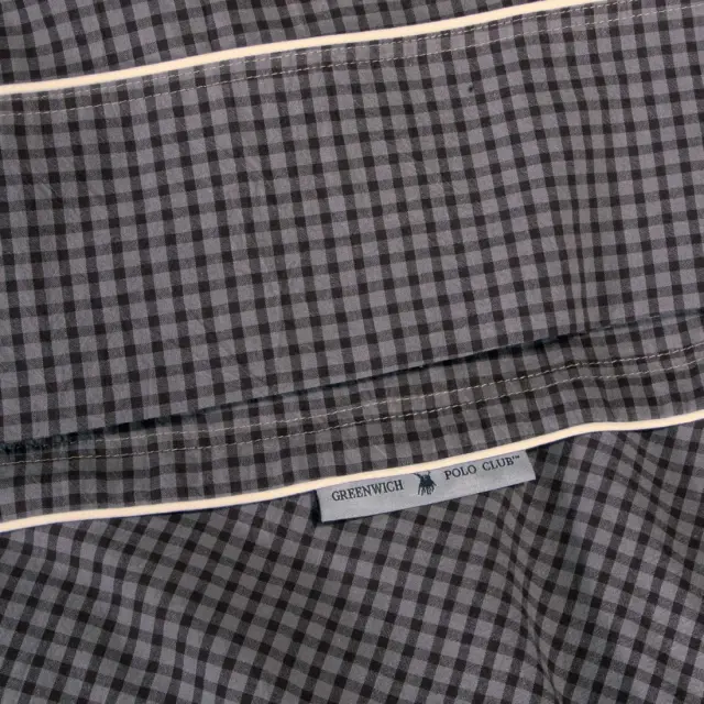 Σετ Σεντόνια 250x270 King Essential Greenwich Polo Club 2374 Dark Grey 100% βαμβακερόΧωρίς Λάστιχο 3