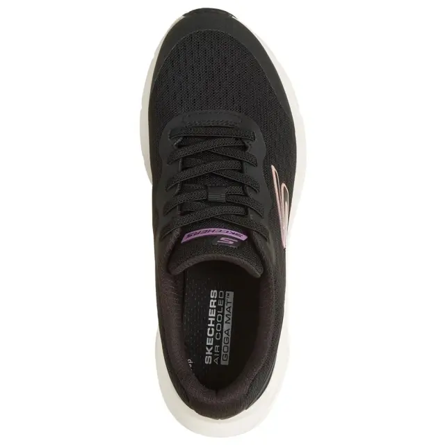 Skechers Glide Step Vortex Avalin (129826-BKW) - Λευκό-Μαύρο 3