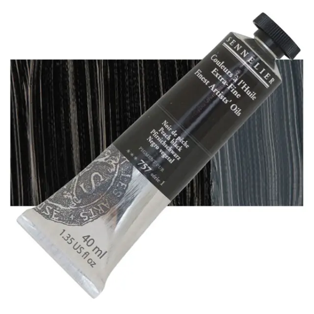 Sennelier Λάδι Finest Artists Oil 757 Peach Black - 40ml