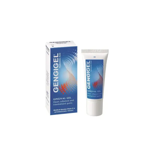 Gengigel® Gingival Gel 0,2% Υαλουρονικό Οξύ – Άφθες, Ουλίτιδα & Επούλωση Ούλων (20ml)