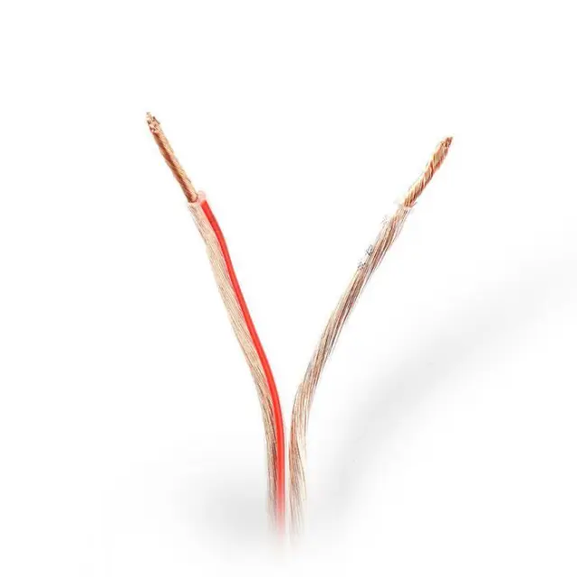 Καλώδιο ηχείων 2 x 1,50mm² σε κουλούρα 100 μέτρων.