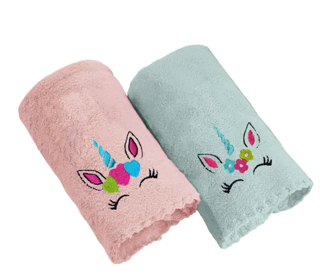 ΣΕΤ ΒΡΕΦΙΚΕΣ ΠΕΤΣΕΤΕΣ 2ΤΕΜΑΧΙΩΝ BABY TOWELS GIRL SET 3 (35X50) GUY LAROCHE 3