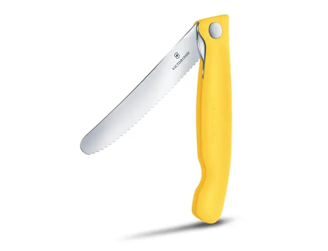 Aναδιπλούμενο Μαχαίρι Γενικής Χρήσης Victorinox Swiss Classic με μήκος λεπίδας 11cm - Yellow6.7838.FC1 3