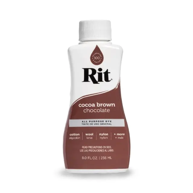 RIT DYE Liquid All-Purpose Βαφή Υφασμάτων – Cocoa Brown 236ml