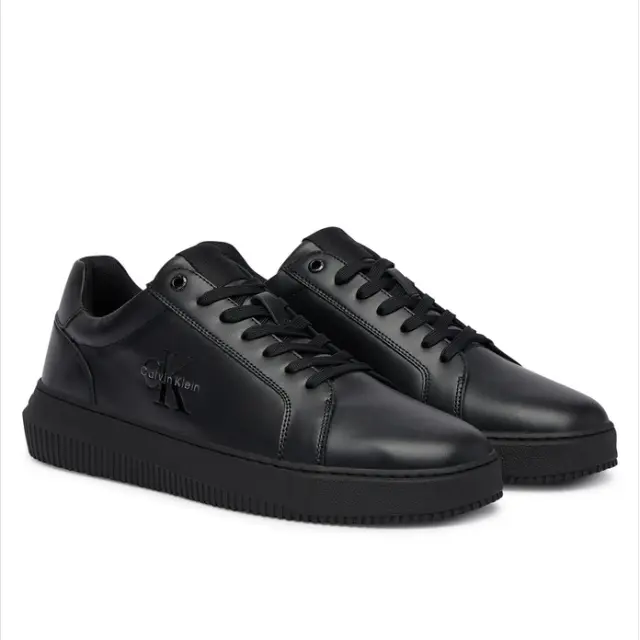 Ανδρικά Δερμάτινα Sneakers Calvin Klein YM0YM01317-0GT Μαύρα Μαύρο - 42 2