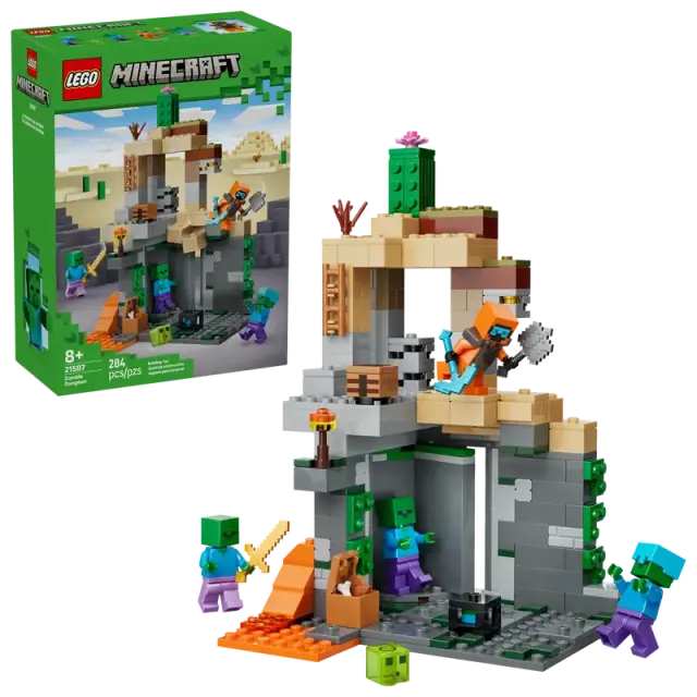 LEGO® Minecraft Zombie Dungeon για 8+ Ετών 284τμχ - 21587 2