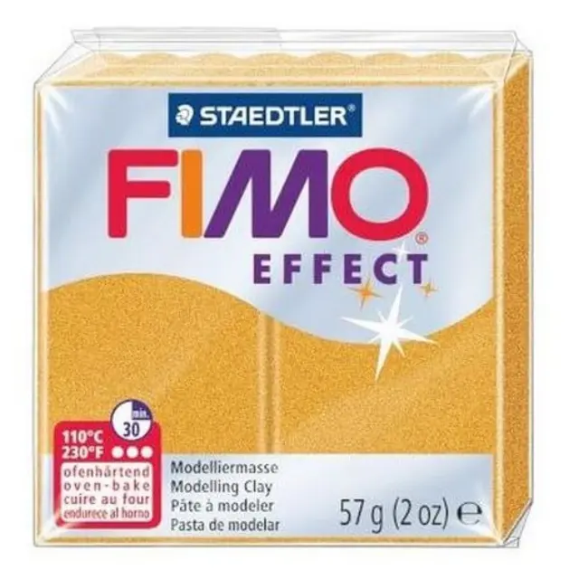 Πηλός Fimo Effect 57gr Metallic Gold