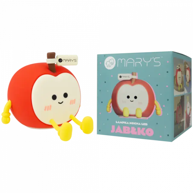 Φωτιστικό επαναφορτιζόμενο MARY S LED NIGHT LAMP APPLE-MW61095 3
