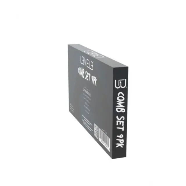 L3VEL3 Χτένες Comb Set 9τμχ 3