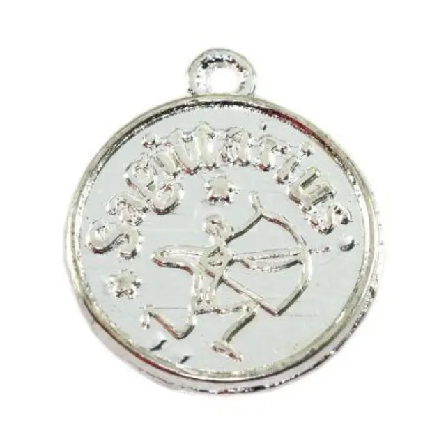 Μεταλλικό Διακοσμητικό Τοξότης 18x20mm - 10τεμ
