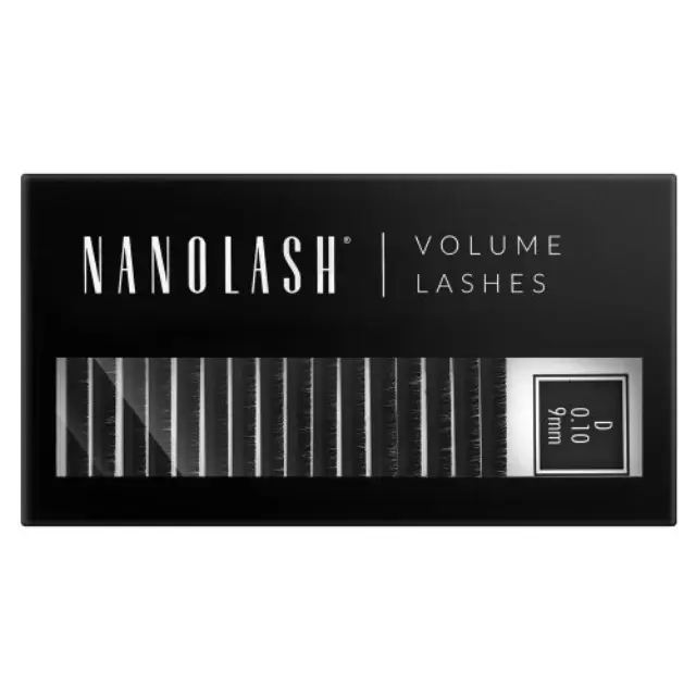 Nanolash Volume Lashes 0.10 D false eyelashes 9 mm