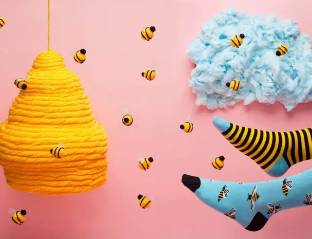 Κάλτσες Bee Bee Many Mornings με μέγεθος 23-26 - ΠαιδικέςBEE BEE KIDS 23-26 2