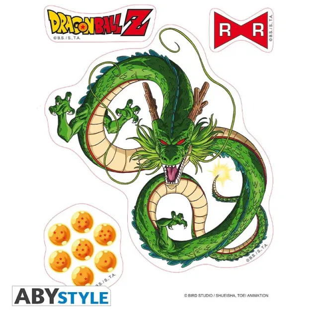 Αυτοκόλλητα DRAGON BALL Stickers 16x11cm/ 2 sheets - DBZ/ Shenron -ABYDCO415 2
