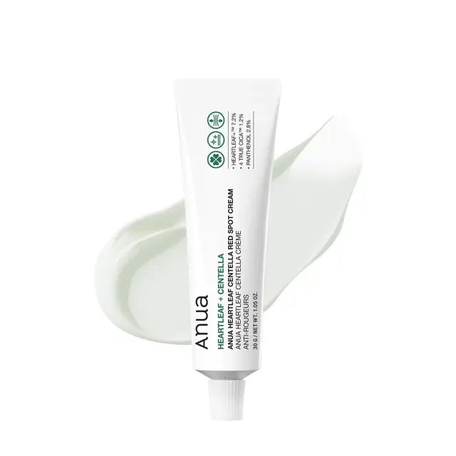 Anua Heartleaf Centella Red Spot Cream Καταπραυντική κρέμα για ακμή που καταπολεμάει και κηλίδες 30gr