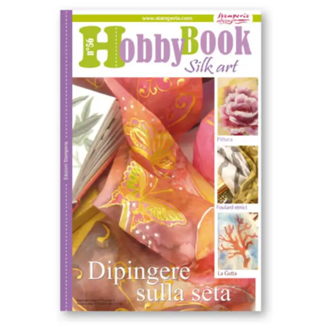 Βιβλίο Stamperia Hobby Book No56 - Silk Art