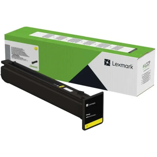 Lexmark Toner 12K Pages Standard Yield Return Progam Yellow for CS963, CX833, CX95x, CX96x (77L20Y0) (LEX77L20Y0)