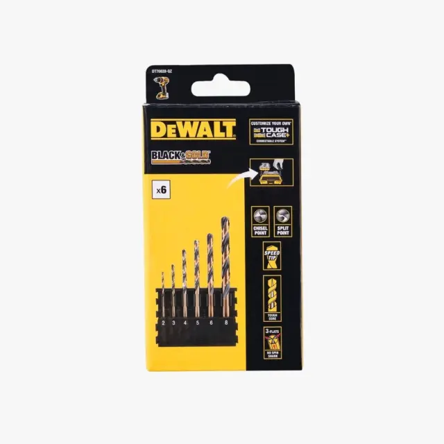 Dewalt DT70828 Impact Σετ 6 Τρυπάνια για Μέταλλο 2