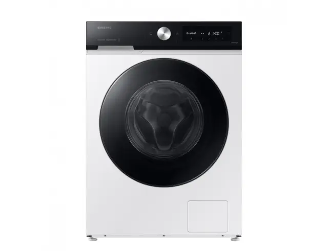 Πλυντήριο ρούχων Samsung WW90DB7U94GEU4 με κινητήρα Inverter, τεχνολογία AI, Wi-Fi, χωρητικότητα 9kg, 1400rpm και ενεργειακή κλάση A - White WW90DB7U94GEU4 2