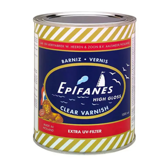 Βερνίκι Για Ξύλινες Επιφάνειες EPIFANES CLEAR VARNISH Διάφανο 1lt