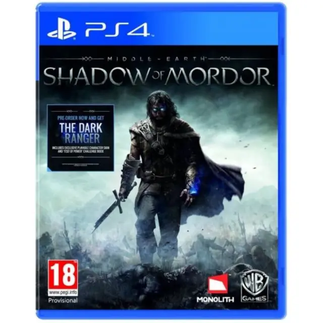 PS4 MIDDLE EARTH: SHADOW OF MORDOR