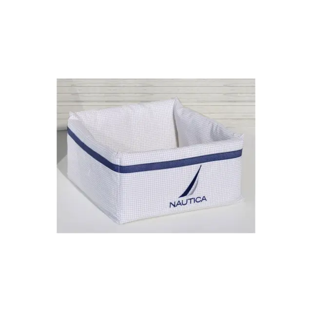 Nautica Des 924 Καλάθι Καλλυντικών Μπεζ Καρρώ 25X12
