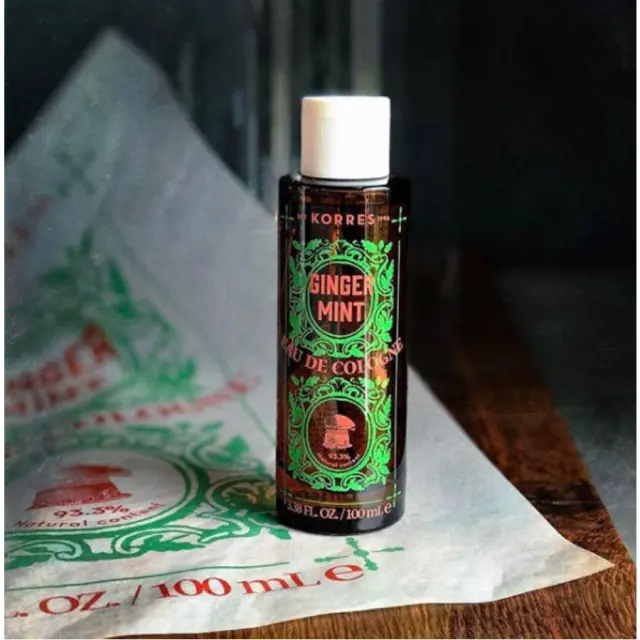ΚΟΡΡΕΣ Eau De Cologne Ginger Mint 100ml 3