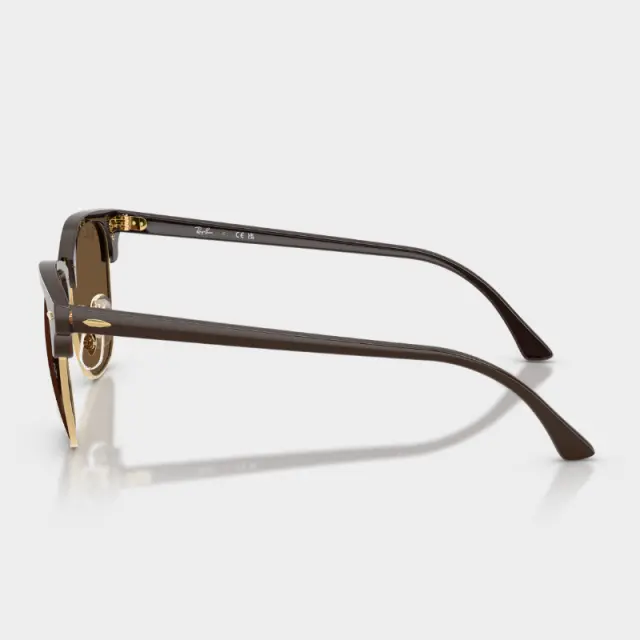 Γυαλιά Ηλίου Ray Ban Clubmaster 0RB3016 687853 Καφέ & Χρυσό - 51 3