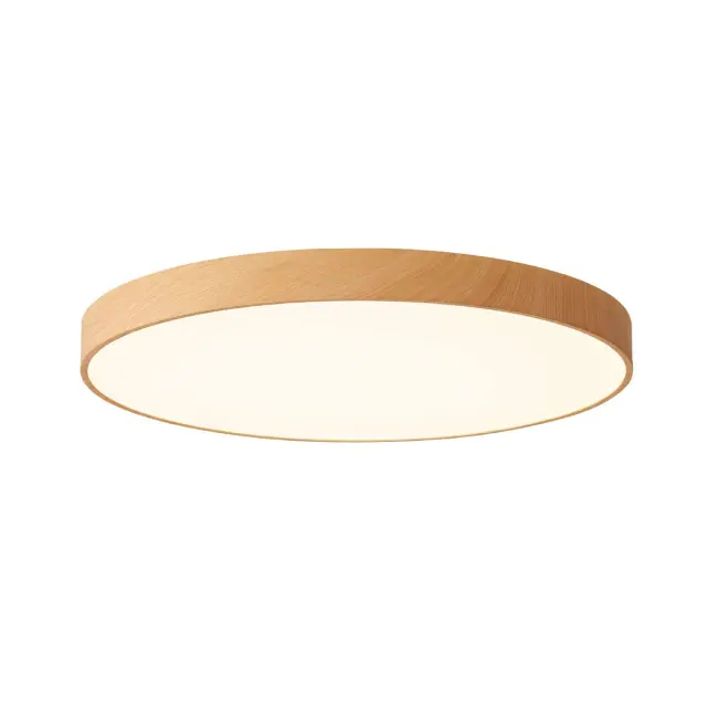 Eleso 04565/CE/WD/W/80 Φωτιστικό LED οροφής Φυσικό ξύλο