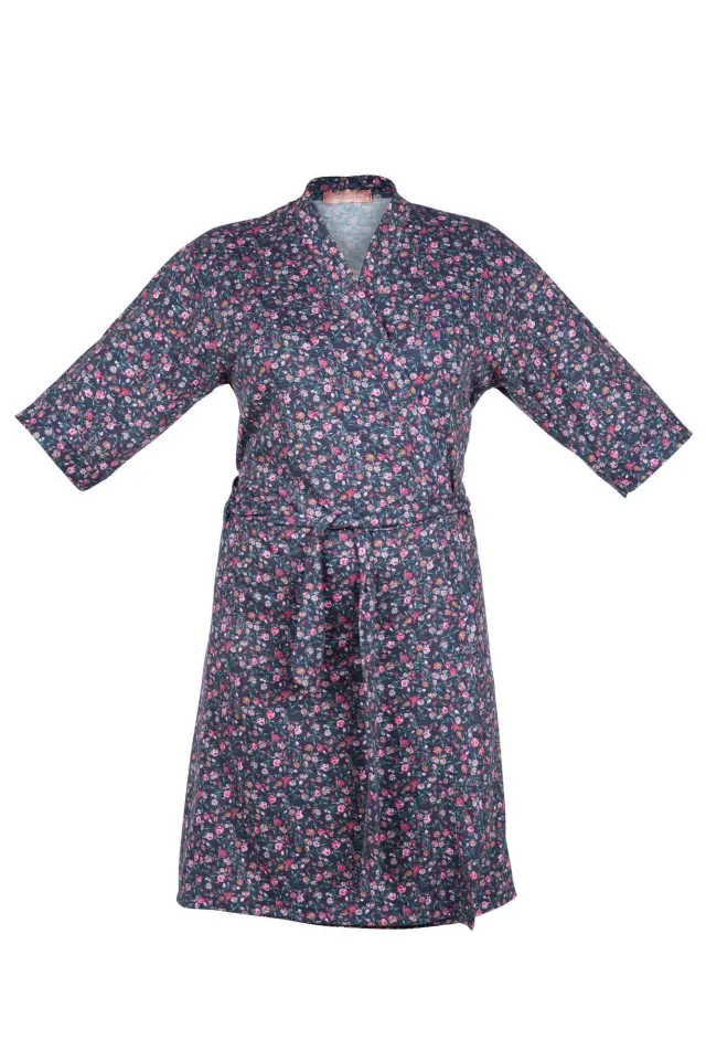 S373 - Blue - ROBE FLORAL - S